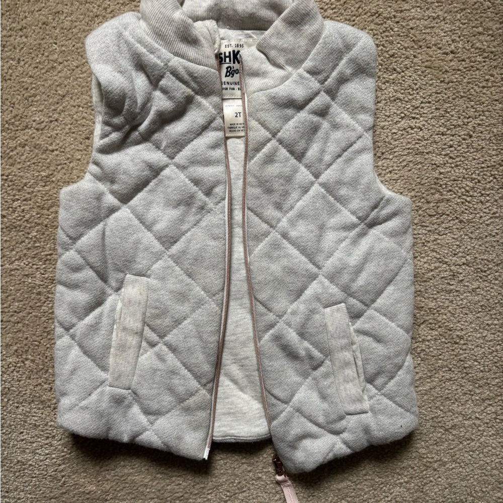 OshKosh B'gosh Light Gray Vest